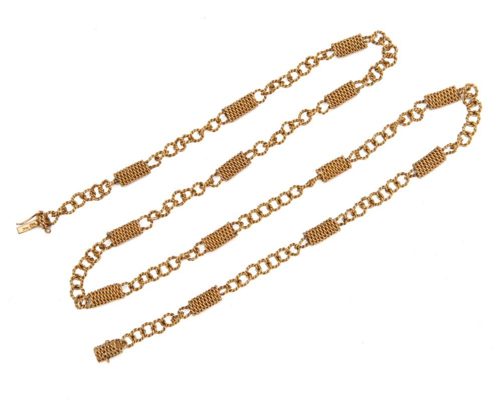 18K GOLD ROPE NECKLACE18K Gold 36765d