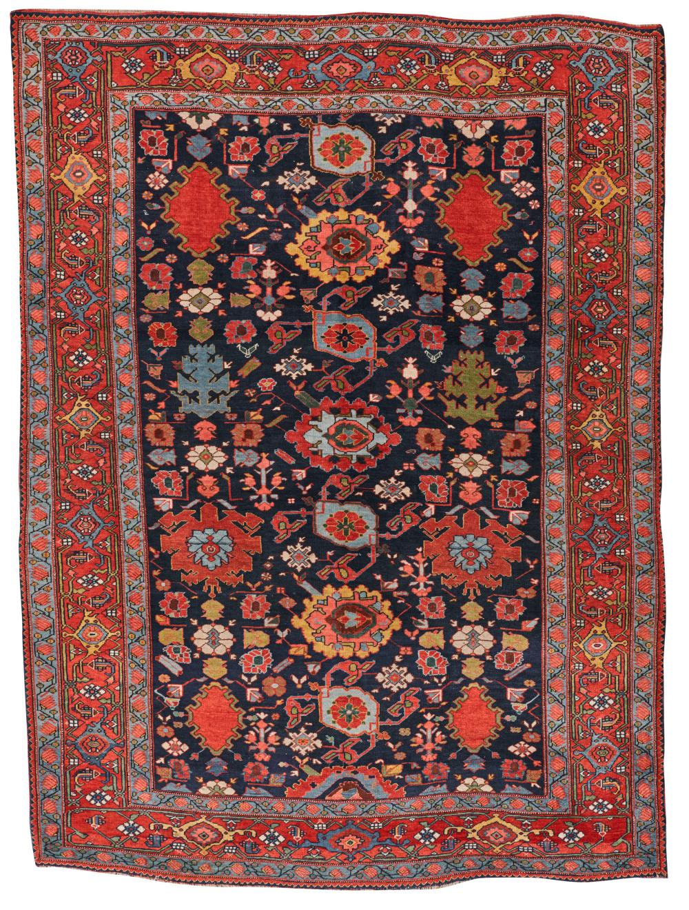 BIDJAR HARSHANG PATTERN RUG PERSIA  3676c2