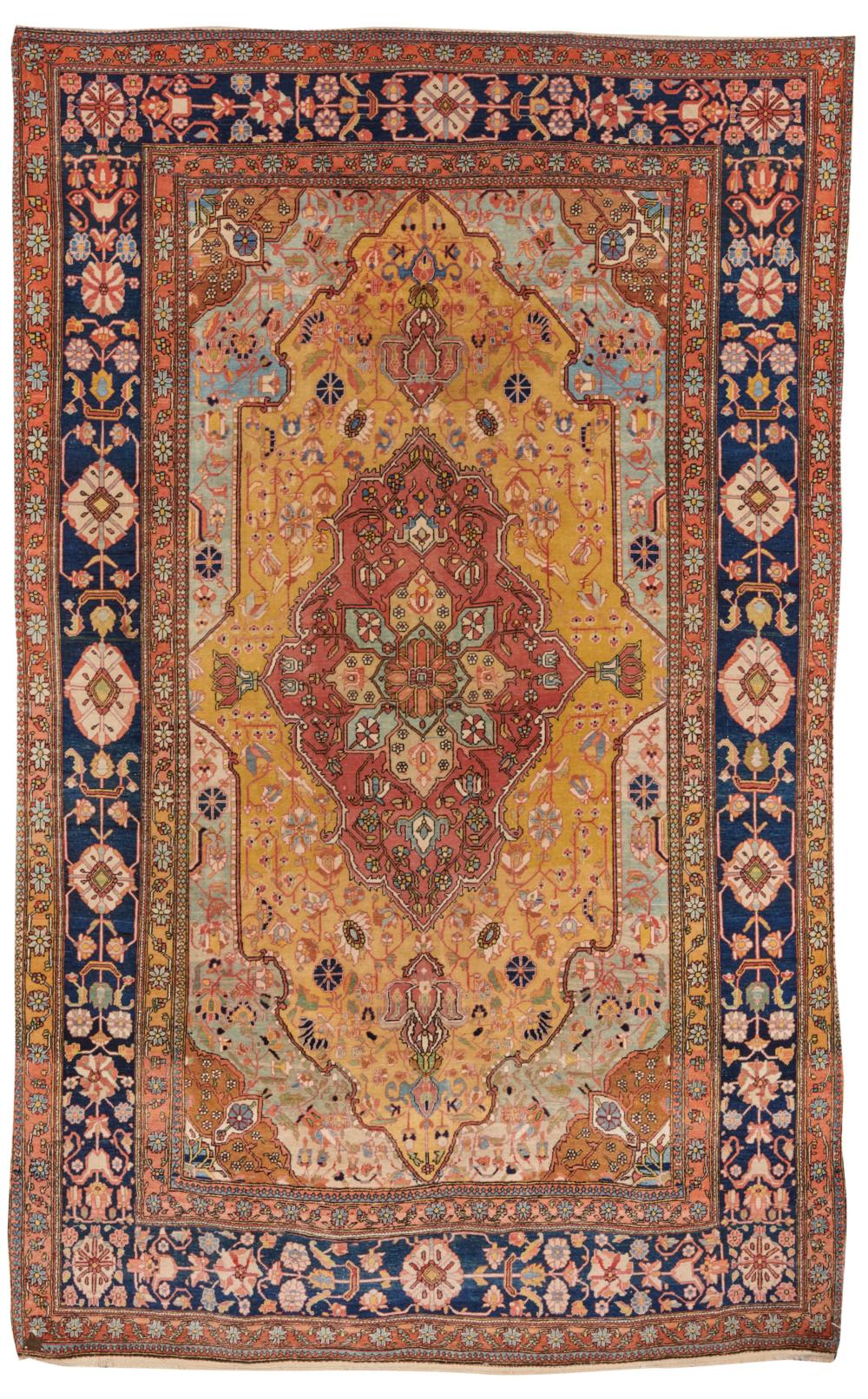 EXCEPTIONAL MOHTASHAM KASHAN RUG  3676e0