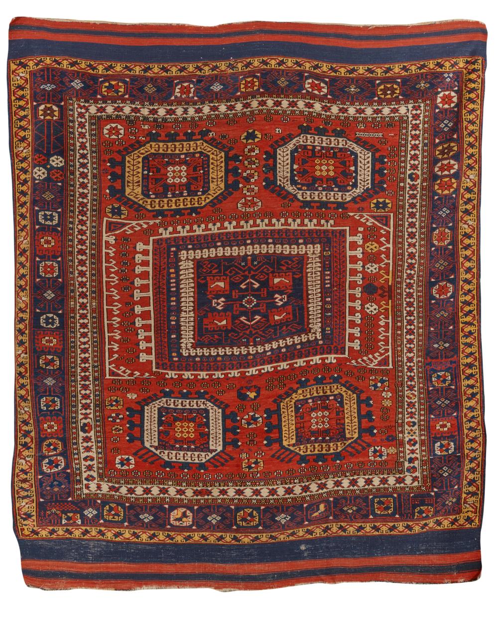 BERGAMO RUG, TURKEY, CA. 1875Bergamo