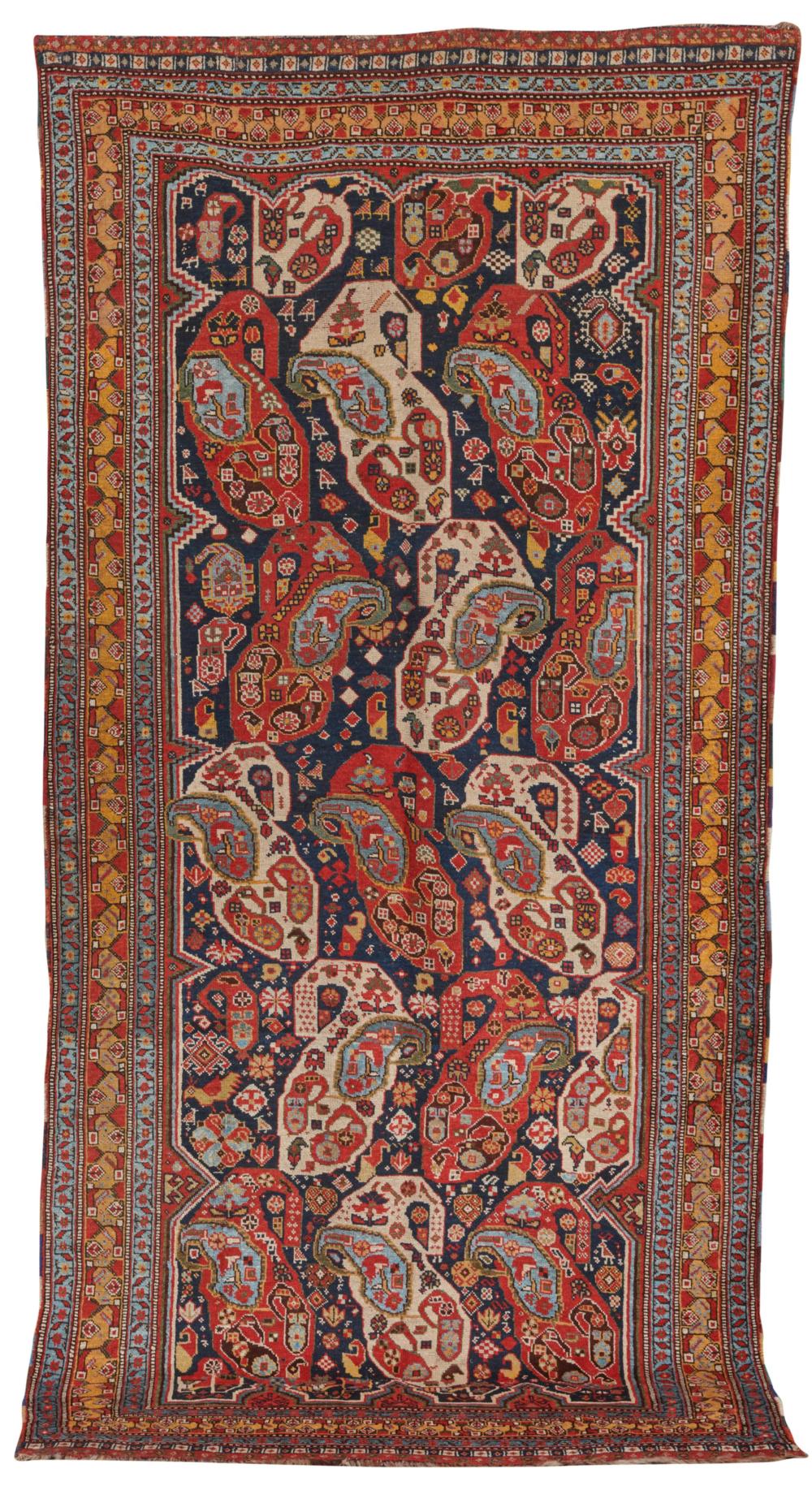 EXCEPTIONAL QASHGAI RUG PERSIA  3676e8