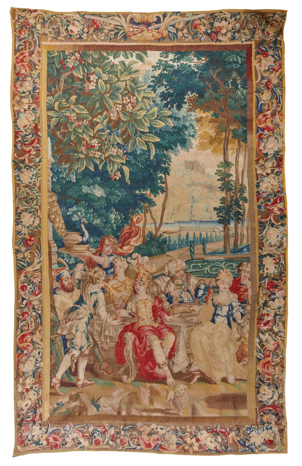 BRUSSELS HISTORICAL TAPESTRY PANEL  3676f0