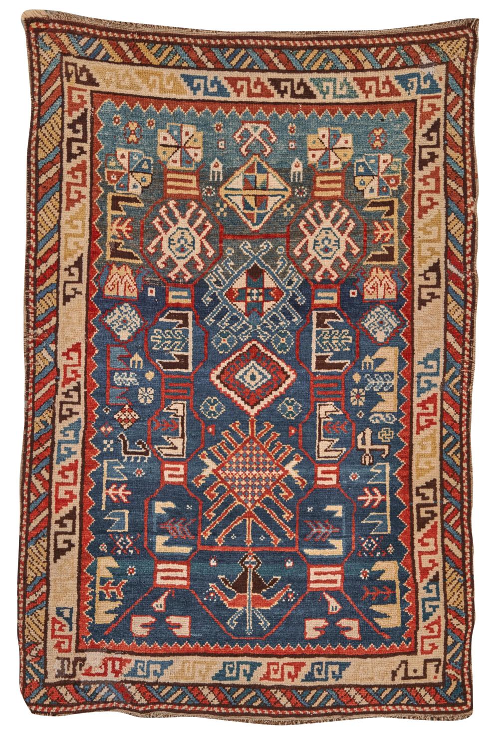 CAUCASIAN RUG LAST QUARTER 19TH 36774f