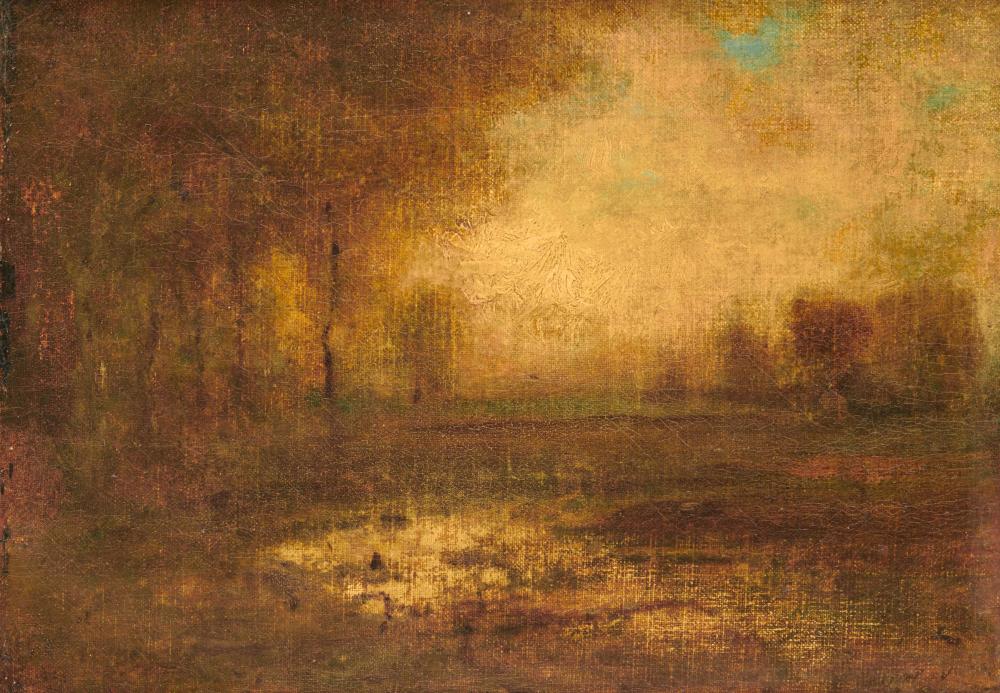 GEORGE INNESS AMERICAN 1825 1894  36780a
