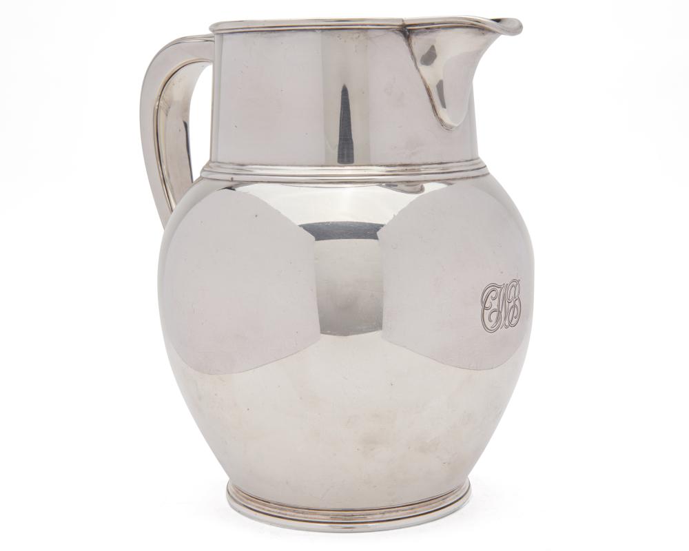 TIFFANY & CO. SILVER WATER PITCHER,