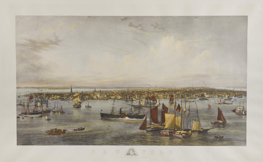 NEW YORK ENGRAVED BY C MOTTRAM 36790b