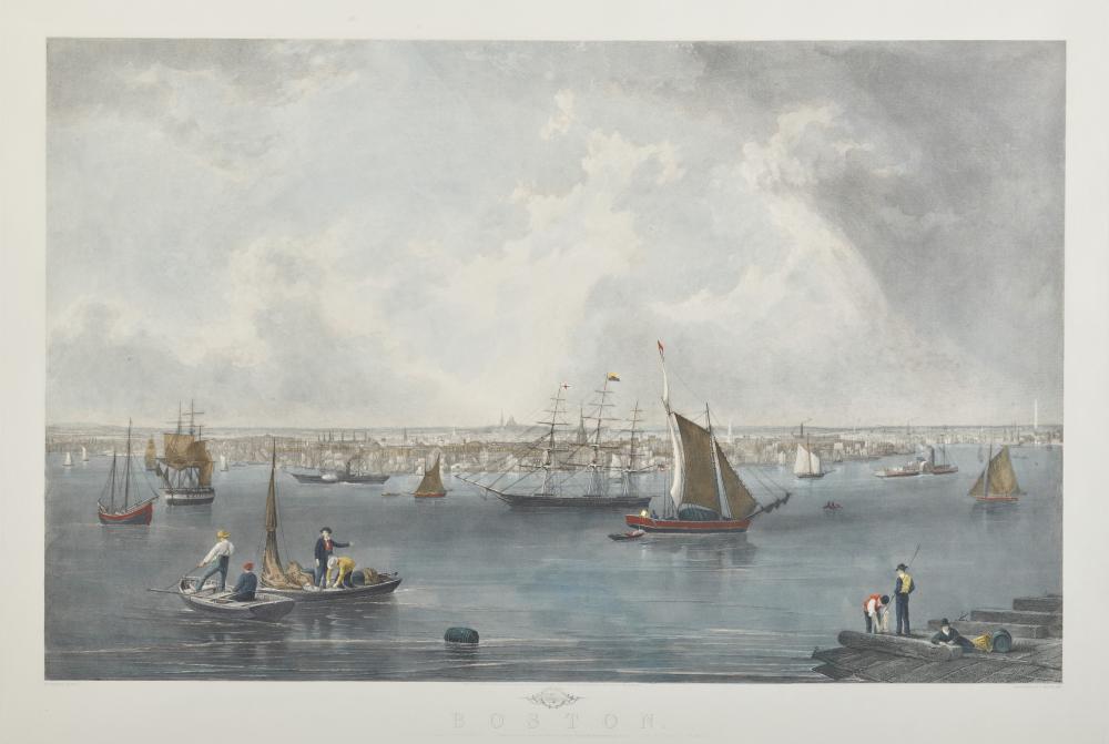 BOSTON, ENGRAVED BY C. MOTTRAM