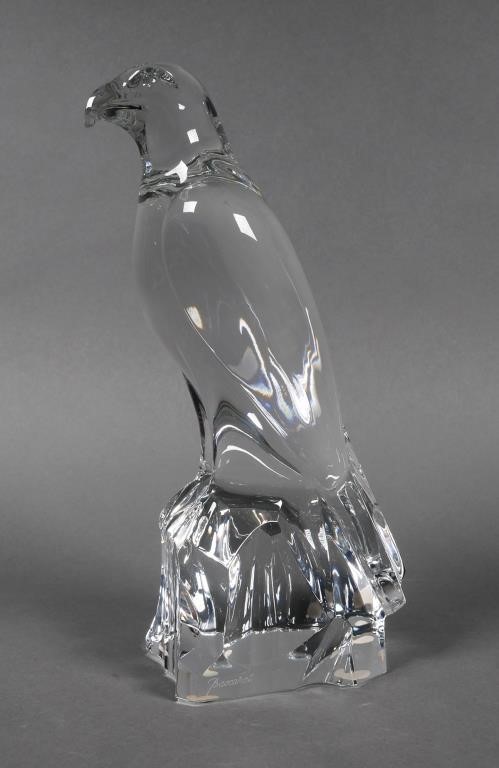 SIGNED BACCARAT CRYSTAL FALCON 365391