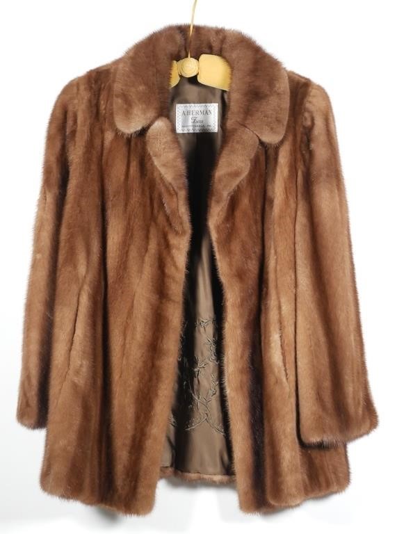 VINTAGE A. HERMAN MINK FUR COATVintage