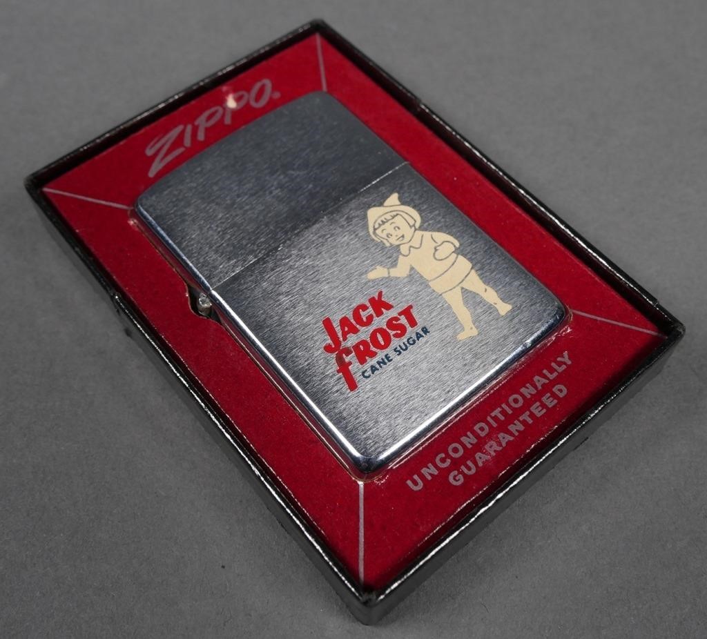 ZIPPO JACK FROST CANE SUGAR LIGHTER 3653cc