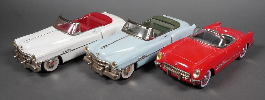 (3) FIFTIES 50S JAPAN TIN TOY FRICTION