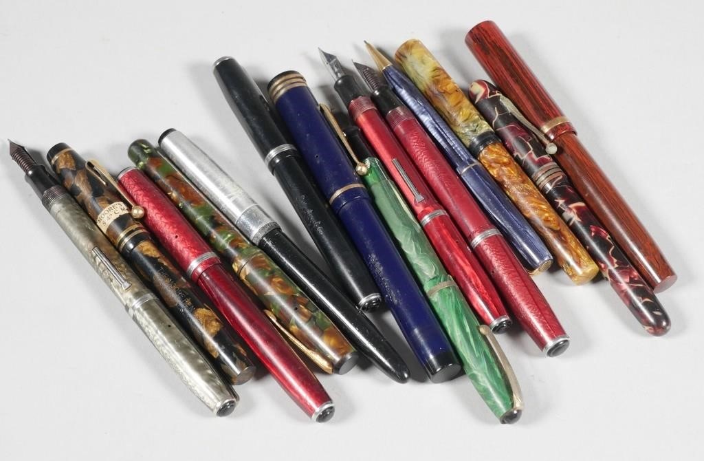 (14) VINTAGE FOUNTAIN PENS WATERMAN