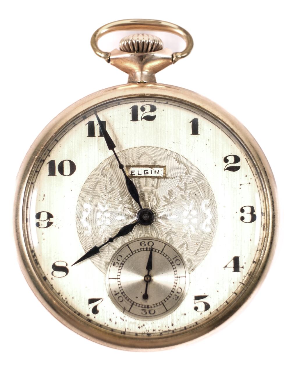 ELGIN GRADE 384 MODEL 3 POCKET WATCHAmerican