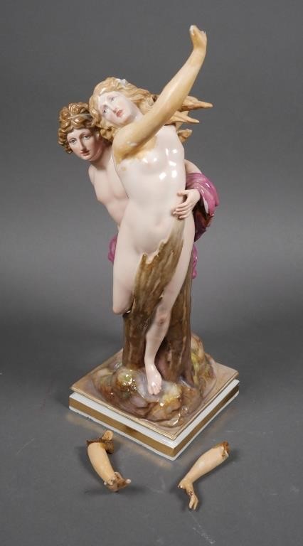 MEISSEN 14 LOVERS FIGURAL GROUPLarge 36561a