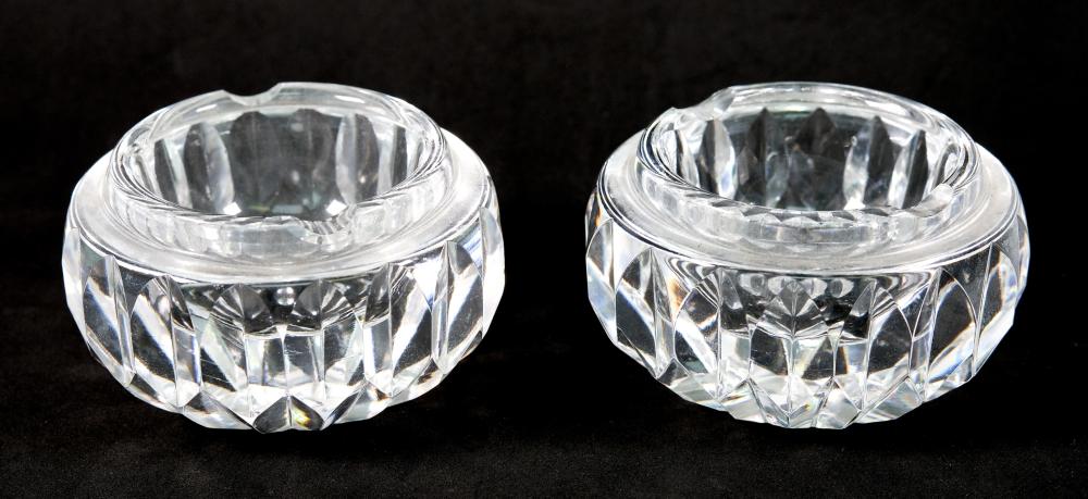 PAIR WATERFORD CRYSTAL 3 INCH 365635