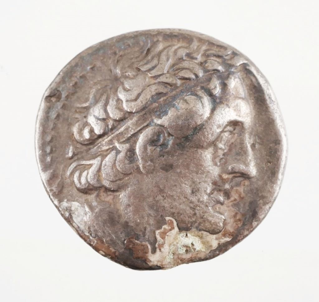 SILVER TETRADRACHIM PTOLEMY IIAncient