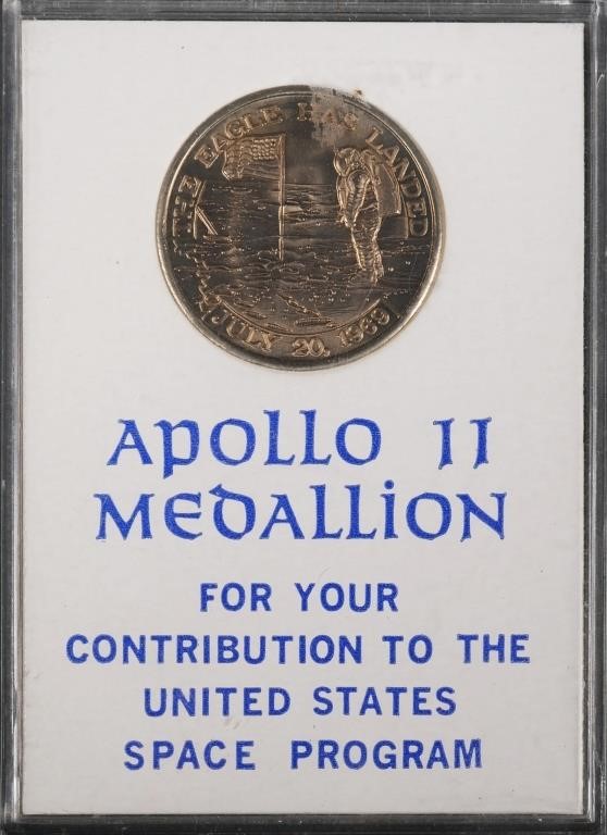 APOLLO 11 COIN SPACE FLOWNFlight 3656b1