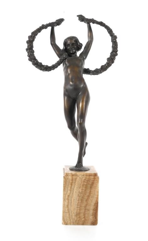 LUCIEN ALLIOT STANDING BRONZE NUDEStanding 365723