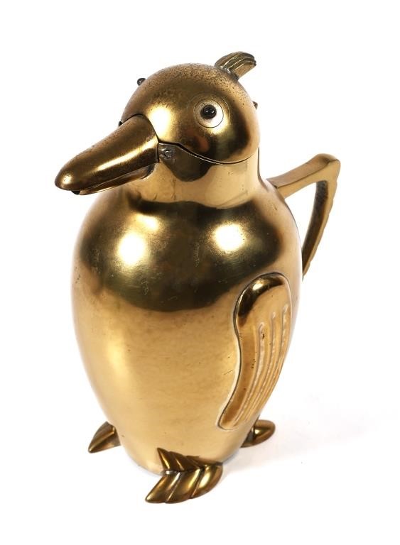 ART DECO PENGUIN COCKTAIL SHAKER 365747