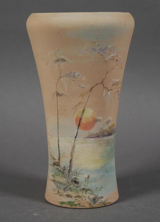 GRAACK POTTERY, LAKE SUNSET VASE,