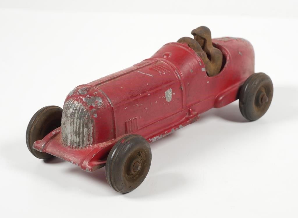 HUBLEY KIDDIE-TOY #5 RACECAR, 1930SThis