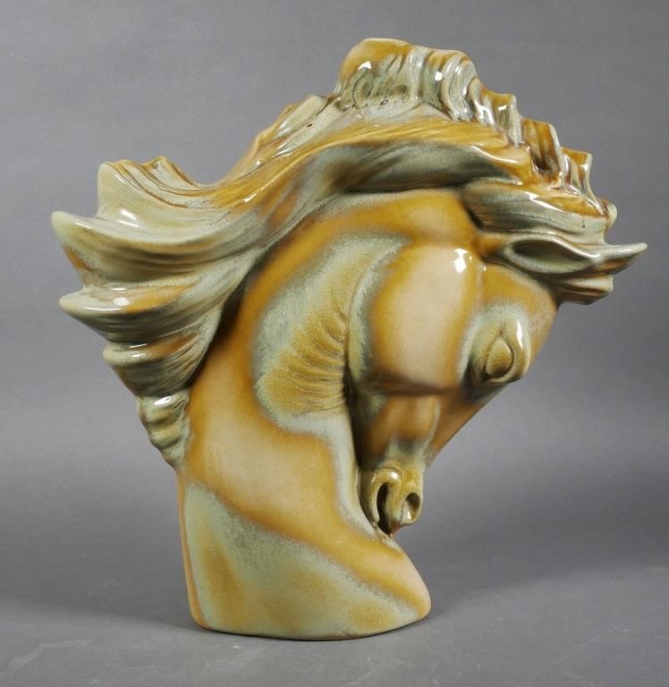 ROYAL HICKMAN POTTERY HORSE HEADCeramic 3657ae