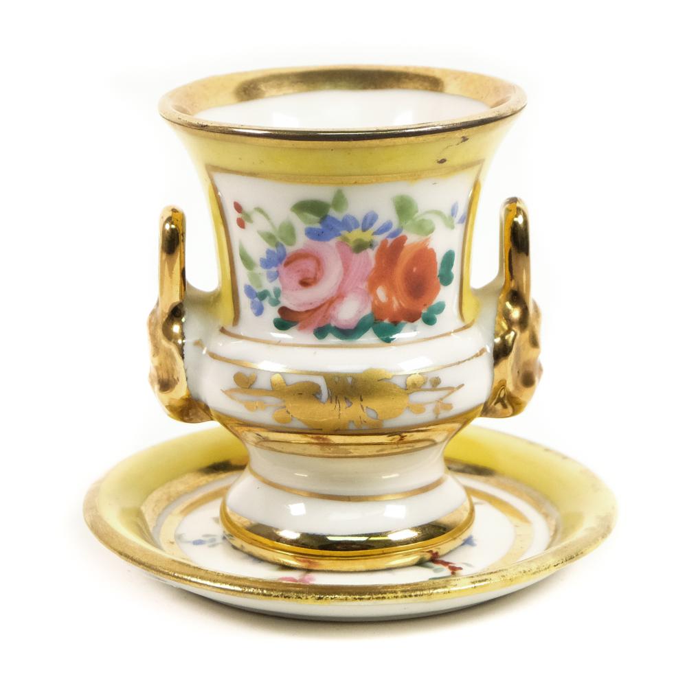 LE TALLEC PORCELAIN MINIATURE URN