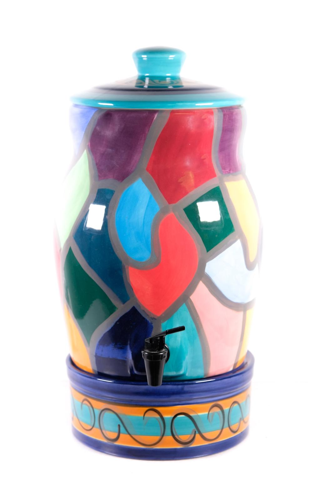 SHANNON NORTON STAINED GLASS BEVERAGE 36586d