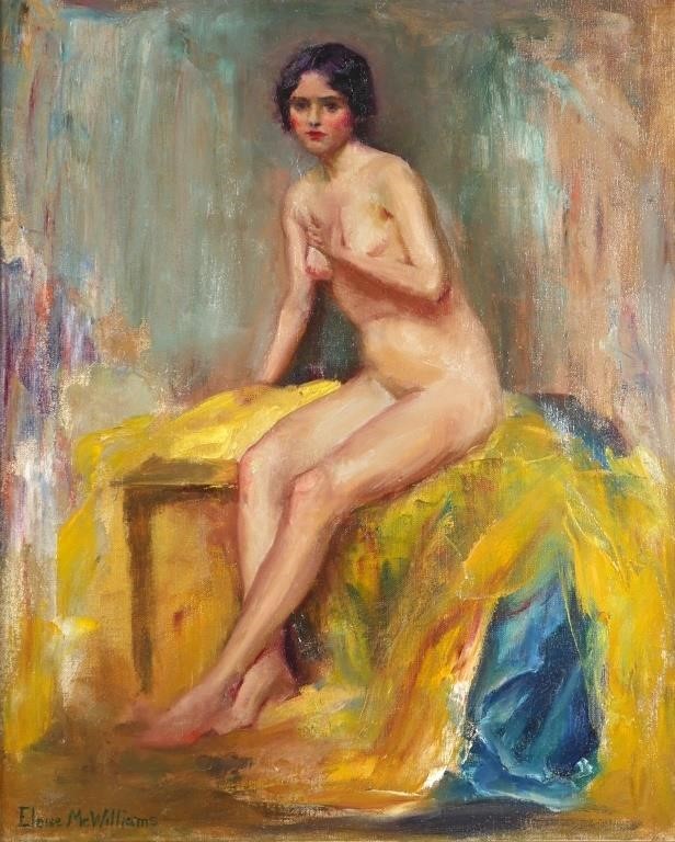 ELOISE MCWILLIAMS, NUDE OIL ON