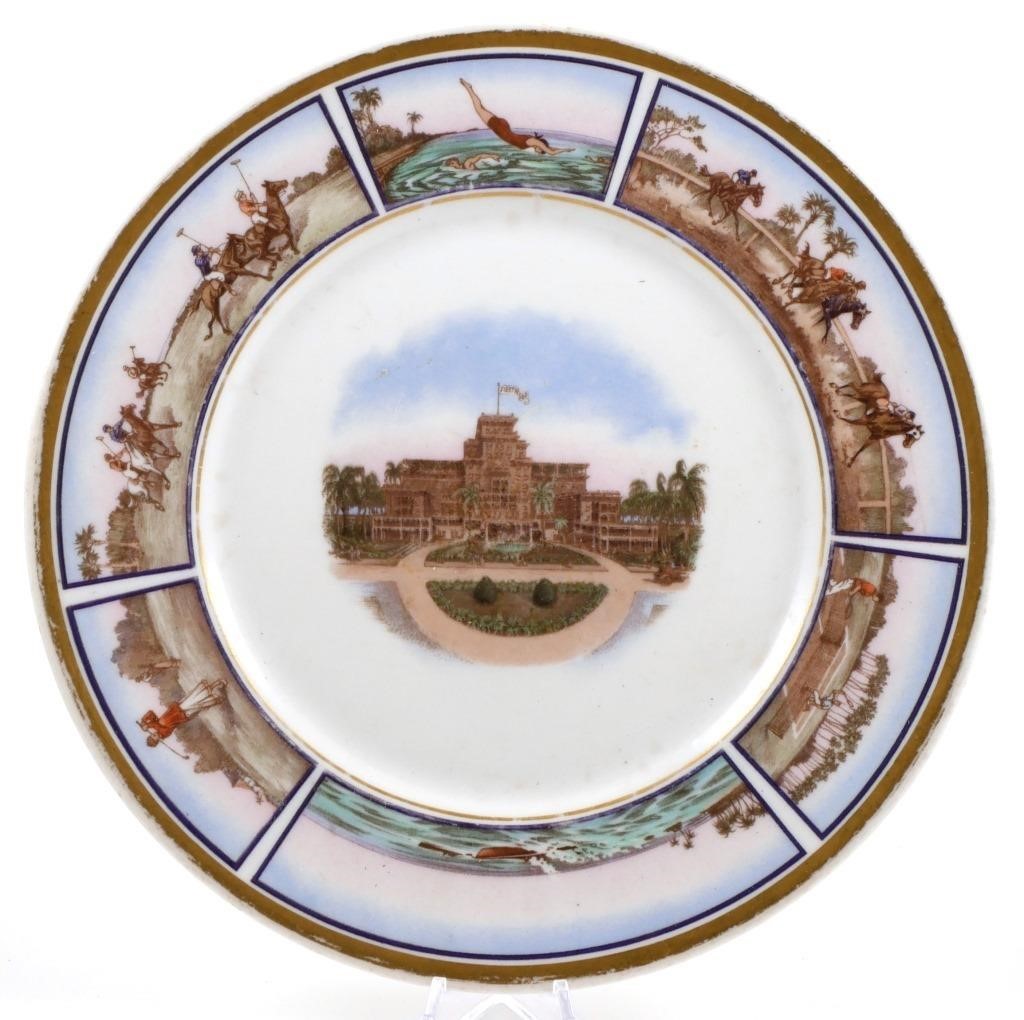 MIAMI BEACH DINNER PLATE THE FLEETWOOD 3658d0