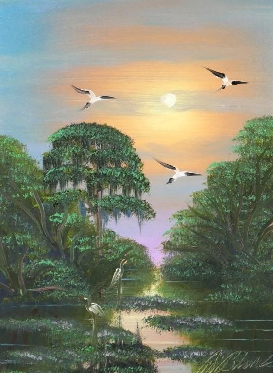 AL BLACK, HIGHWAYMEN PAINTINGAl