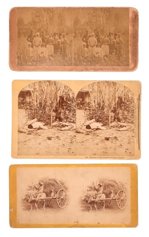  3 AFRICAN AMERICAN PHOTO STEREOVIEW 3658e5