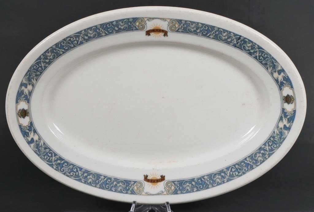 TAMPA HOTEL MIRASOL PLATTER, C.1920SThis