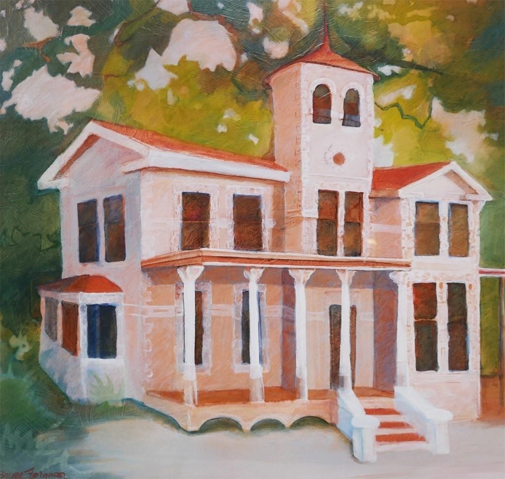 BRUCE FERGUSON, PAINTING OF A TAMPA