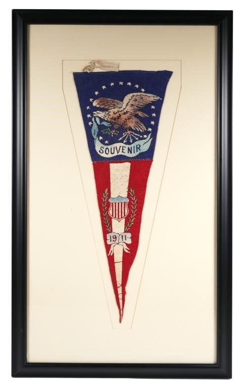 1911 PATRIOTIC US FLAG SOUVENIR 365990