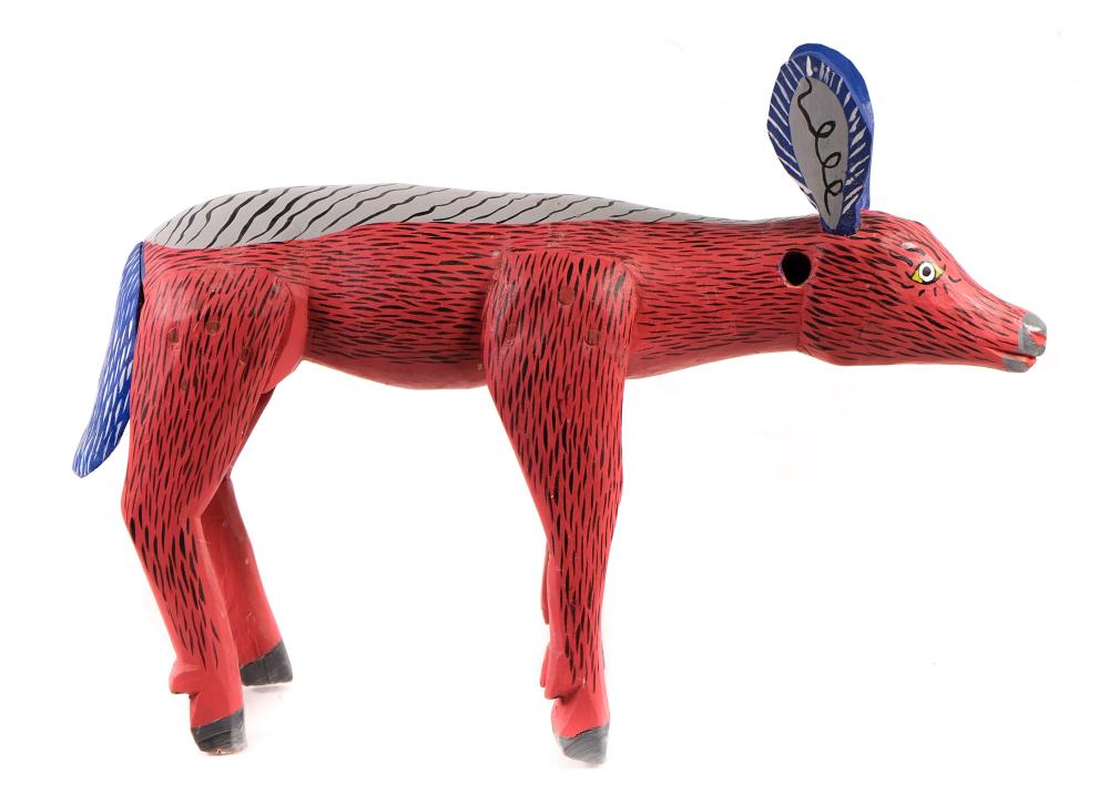 ZENY FUENTES, OAXACAN DONKEY, CARVED