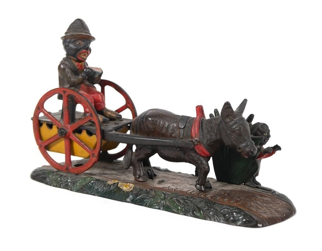 BAD ACCIDENT CAST IRON MECHANICAL BANKMade