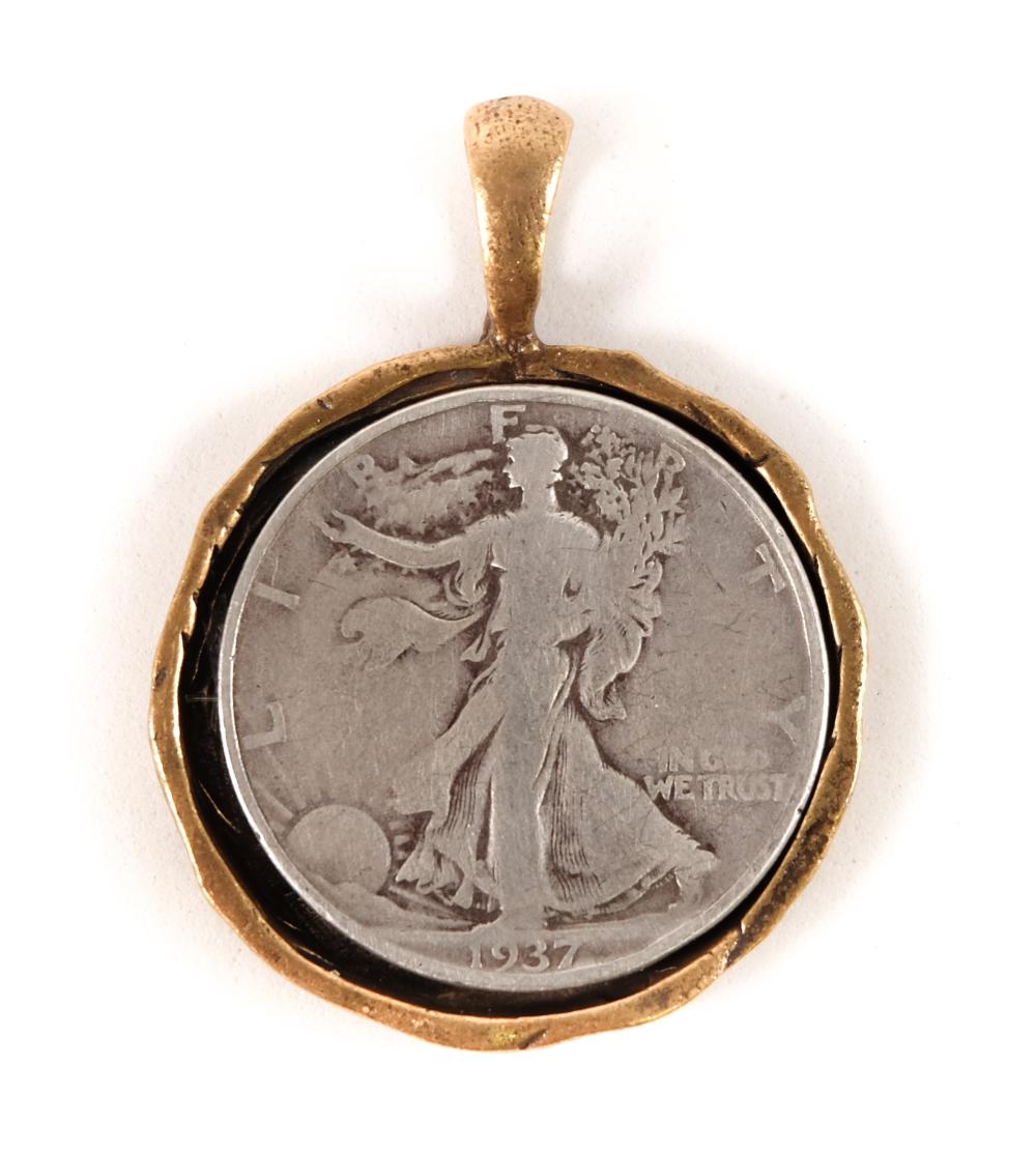 1937 WALKING LIBERTY SILVER COIN