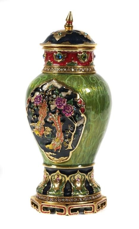 JAY STRONGWATER CHINOISERIE VASEJay 365af5