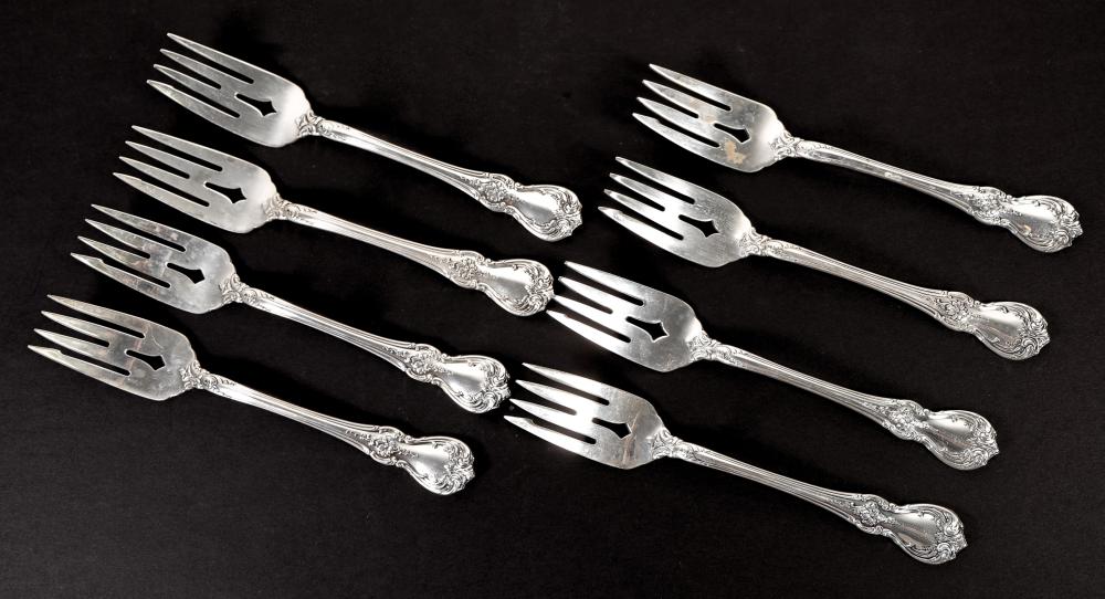 SET EIGHT TOWLE STERLING OLD MASTER 365b2a