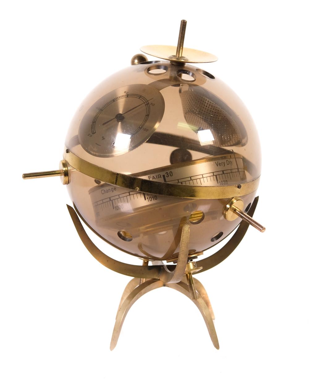 1960S HUGER Ã¬SPUTNIKÃ® BAROMETER