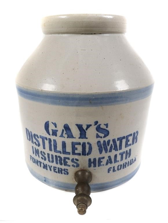 FT. MYERS GAY'S STONEWARE WATER