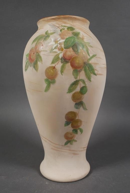 VASE WITH ORANGES, KOHLER WARE