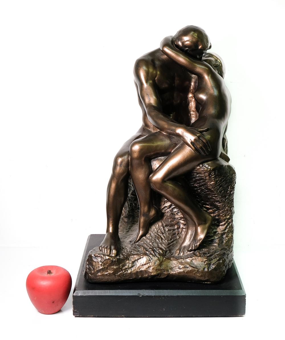 RODIN 'KISS' SCULPTURE BY SERGEY