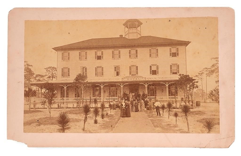 TARPON SPRINGS HOTEL MID-1880'S