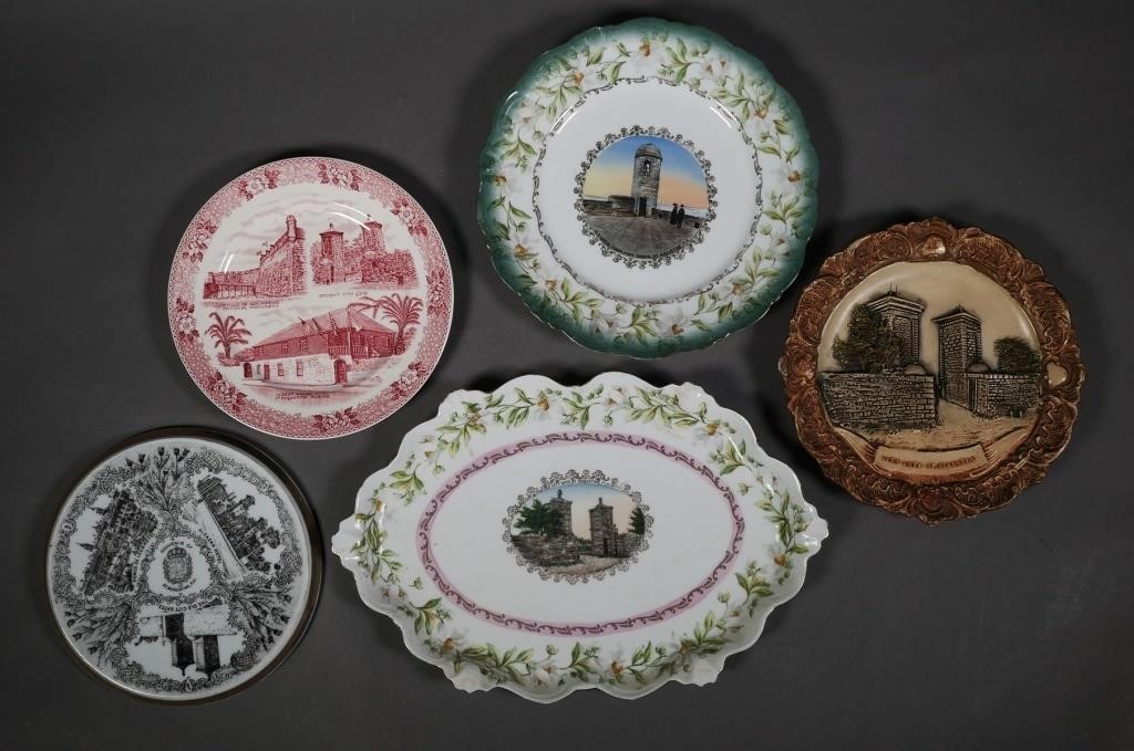 ST. AUGUSTINE, SOUVENIR CERAMIC ITEMS