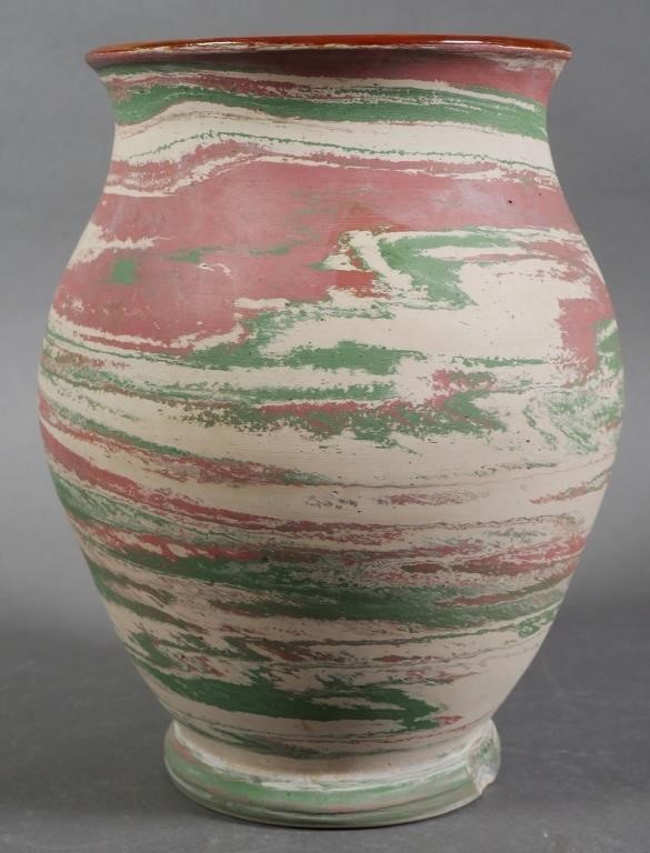 FORT TICONDEROGA SWIRL POTTERY 365dc1