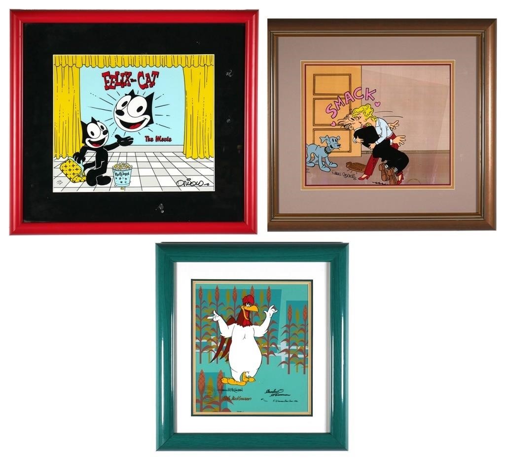 (3) FRAMED & NUMBERED ANIMATION