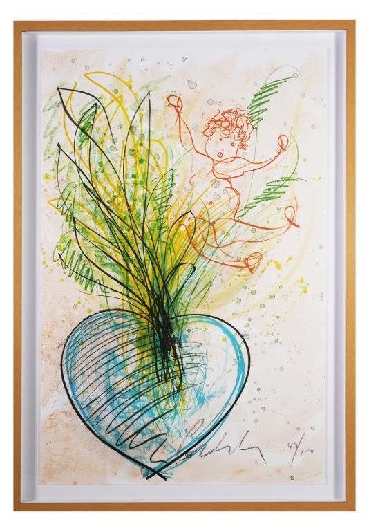 DALE CHIHULY COLOR LITHOGRAPHLithograph 365f05