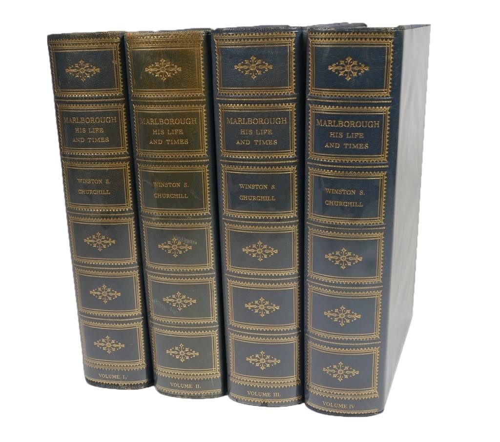 WINSTON CHURCHILL, MARLBOROUGH, 4 VOL,